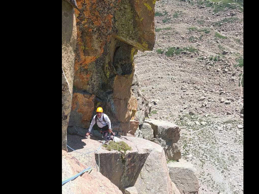 Ossau voie des Surplombs Ossau voie des Surplombs