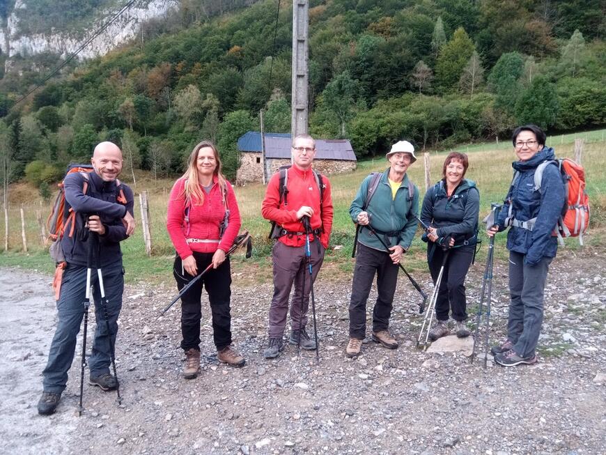 1 Au départ de la randonnée 1 Au départ de la randonnée